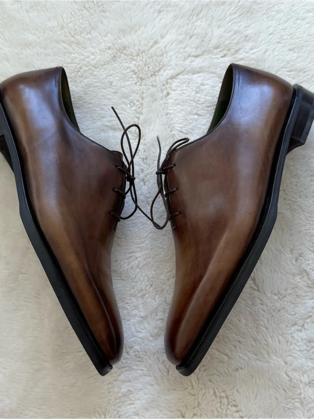 NEW! Berluti Men’s Alessandro Neo Flex Venezia  Oxfords size 10.5 Retail 2660$